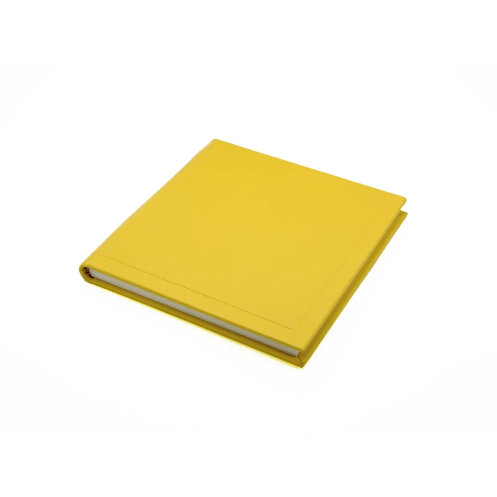 Album Cuadrado Relieve - Grande / Amarillo Canario - Album