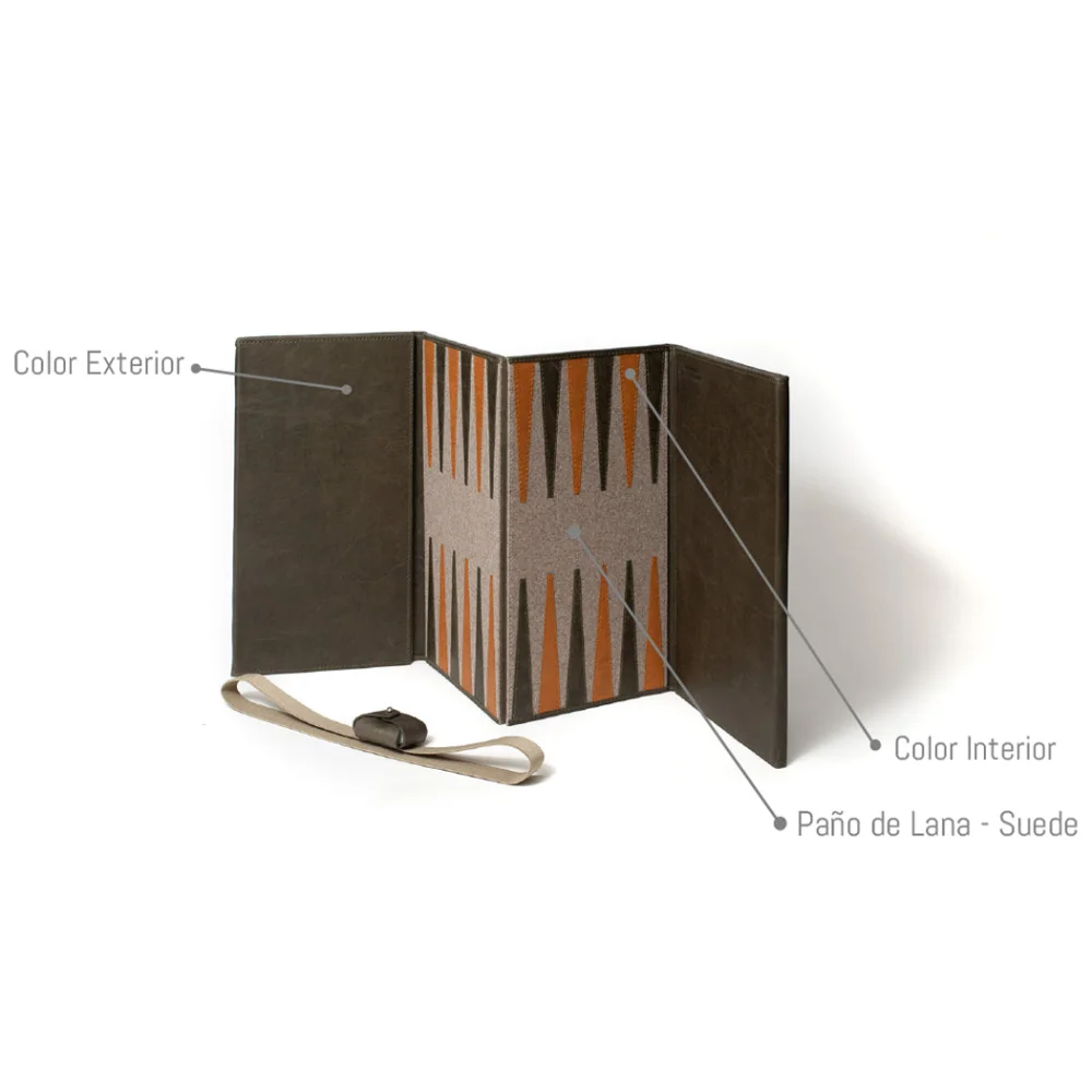 Backgammon Plegable - Juegos