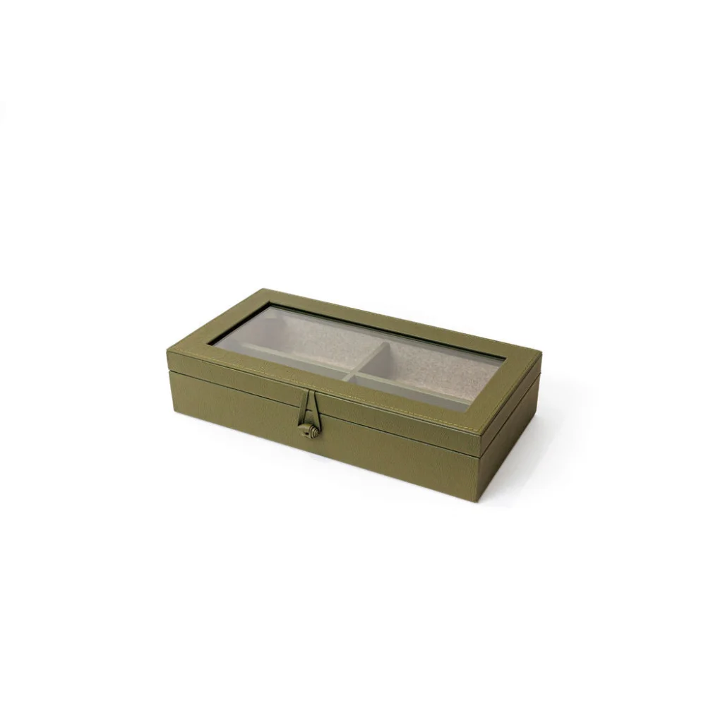 Caja 4 Lentes - Verde Olivo - Lentes