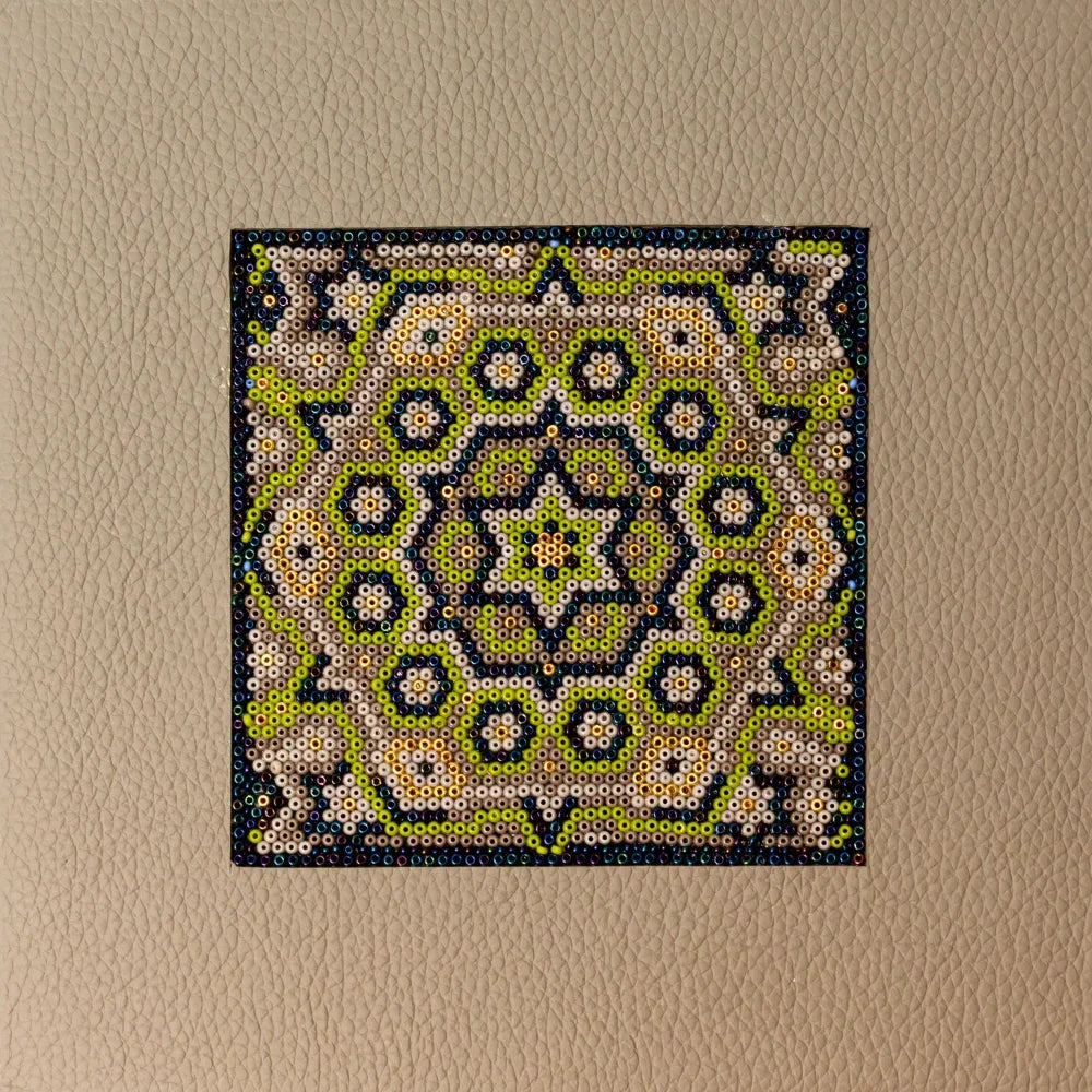 Caja de Té Nudo 9 Div con Huichol Huichol / Dove Té