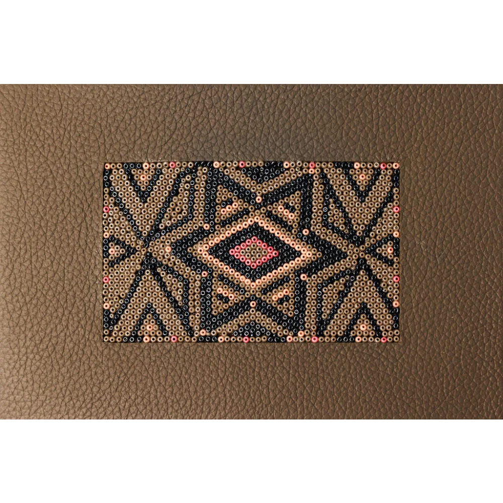 Caja Cubilete Cartas y Domino con Huichol - Juegos