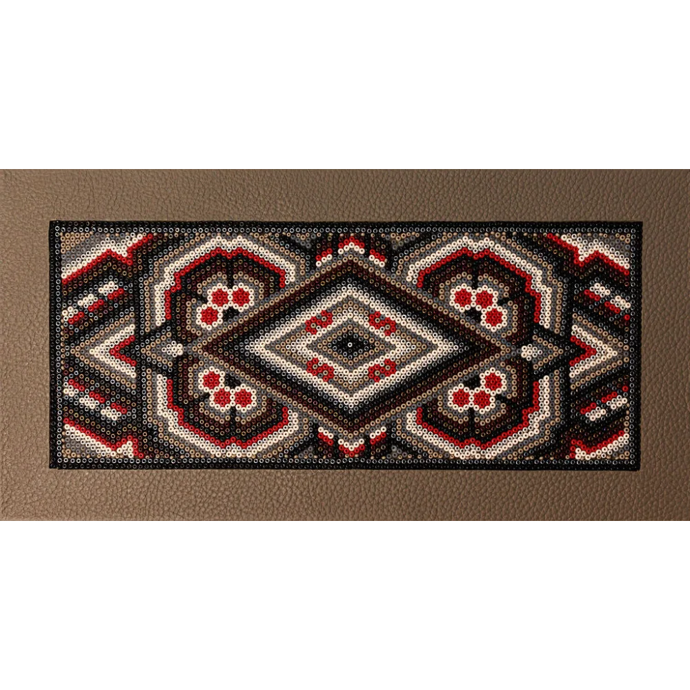 Caja Cubilete Cartas y Domino con Huichol - Juegos