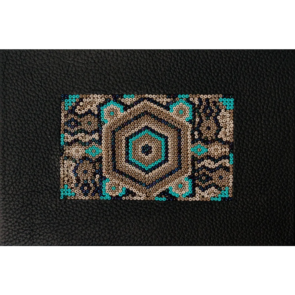 Caja Cubilete Cartas y Domino con Huichol - Juegos