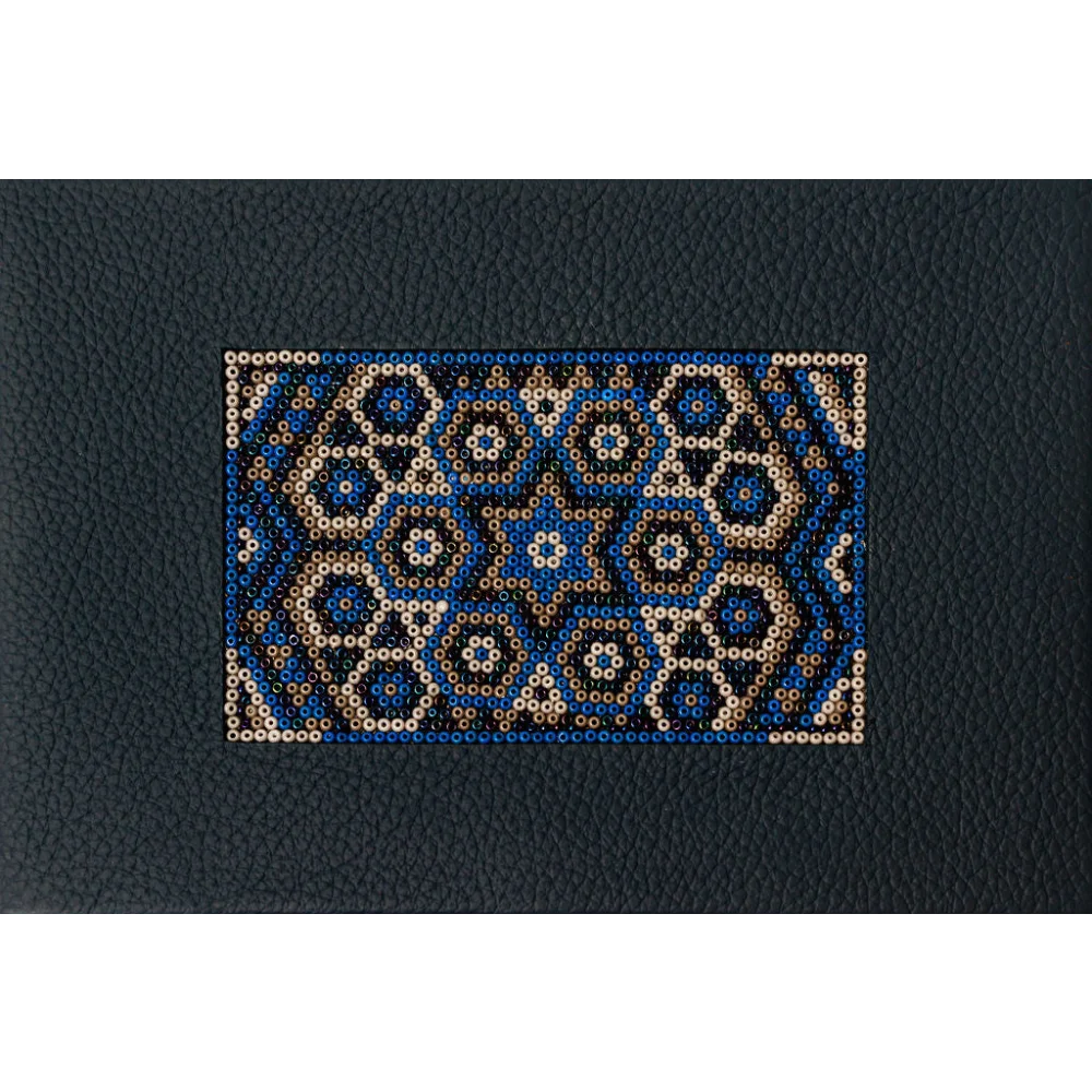 Caja Cubilete Cartas y Domino con Huichol - Juegos