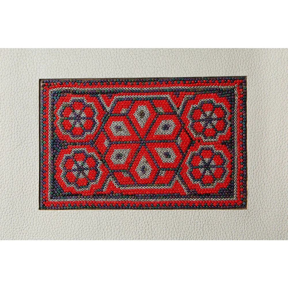 Caja Cubilete Cartas y Domino con Huichol - Juegos