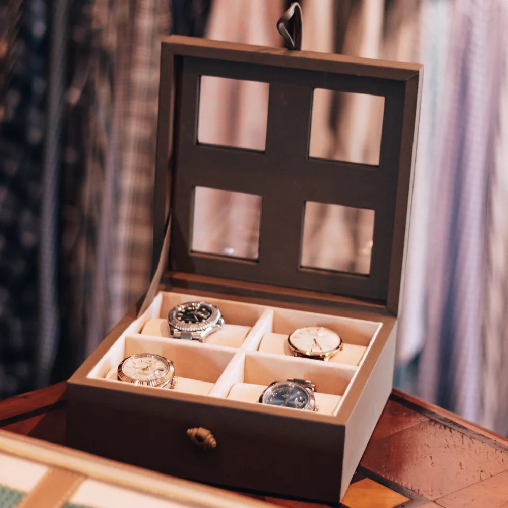 CAJA DE 4 RELOJES - Relojes