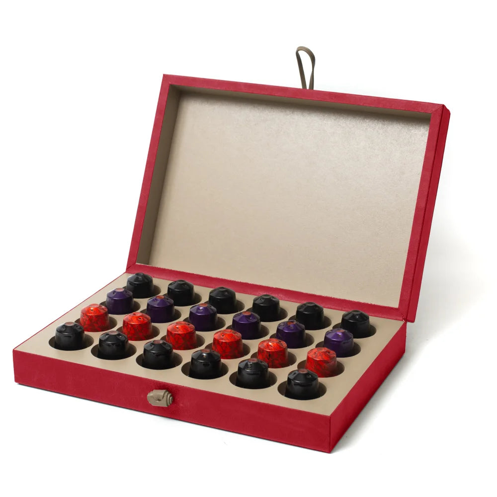 Caja de Nespresso 24 cápsulas - Rojo Ferrari - Té