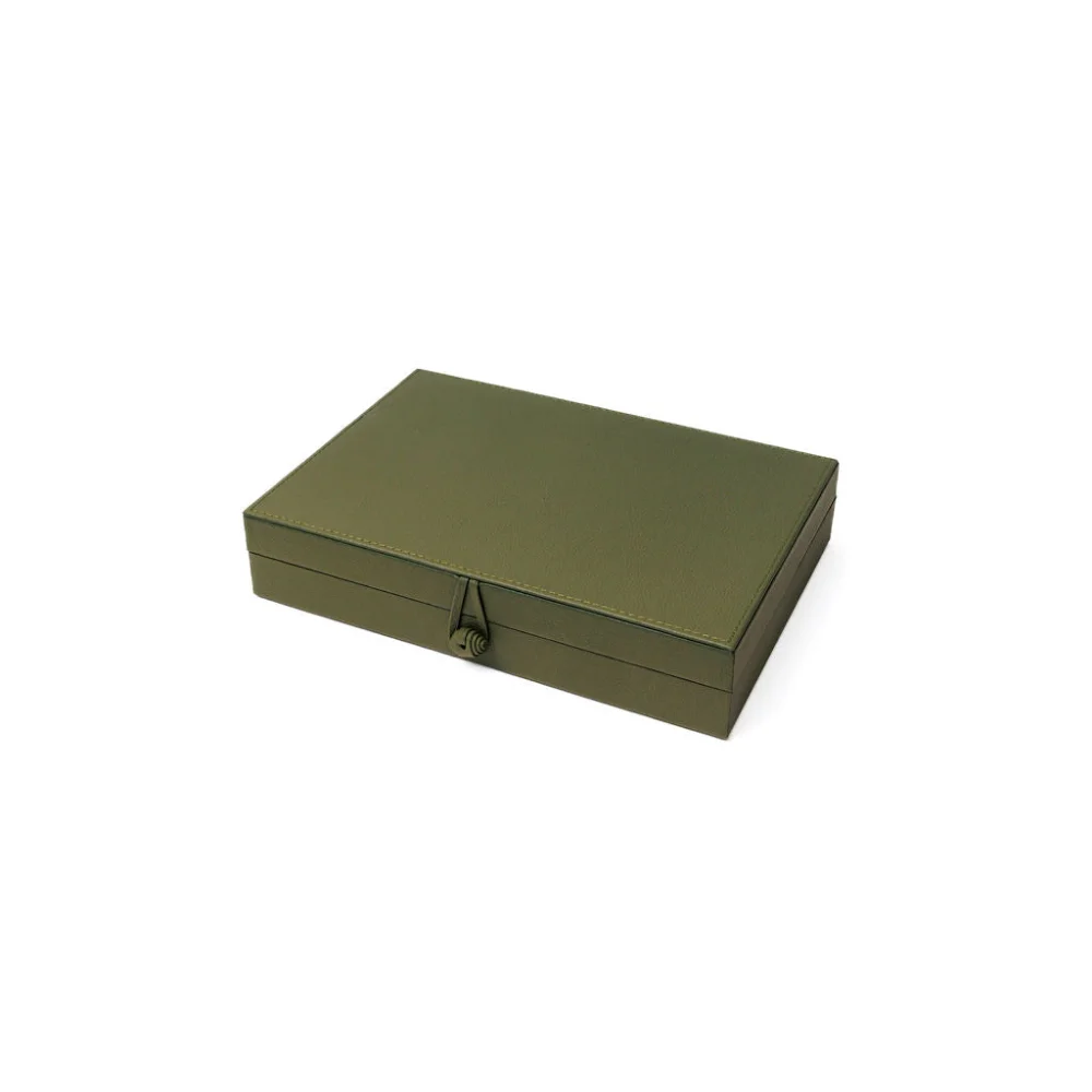 Caja de Nespresso 24 cápsulas - Verde Olivo - Té