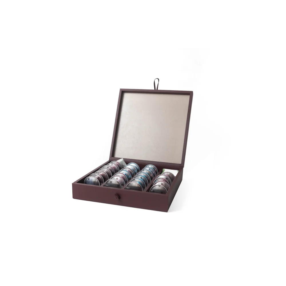 Caja de Nespresso 30 Capsulas Vertuo con Huichol - Té