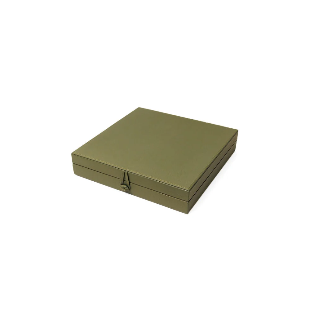 Caja de Nespresso 32 Capsulas - Verde Olivo - Té