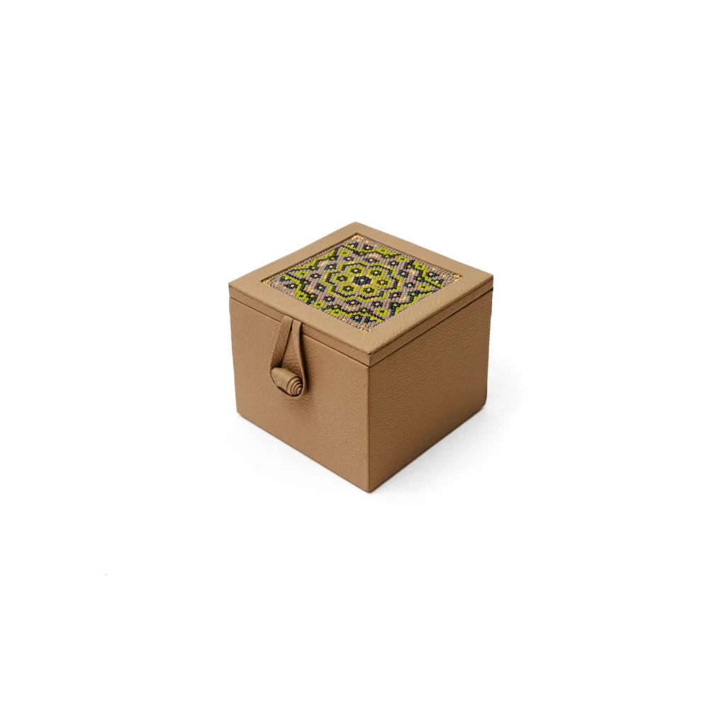 Caja de Té Nudo 1 Div con Huichol Dove Té