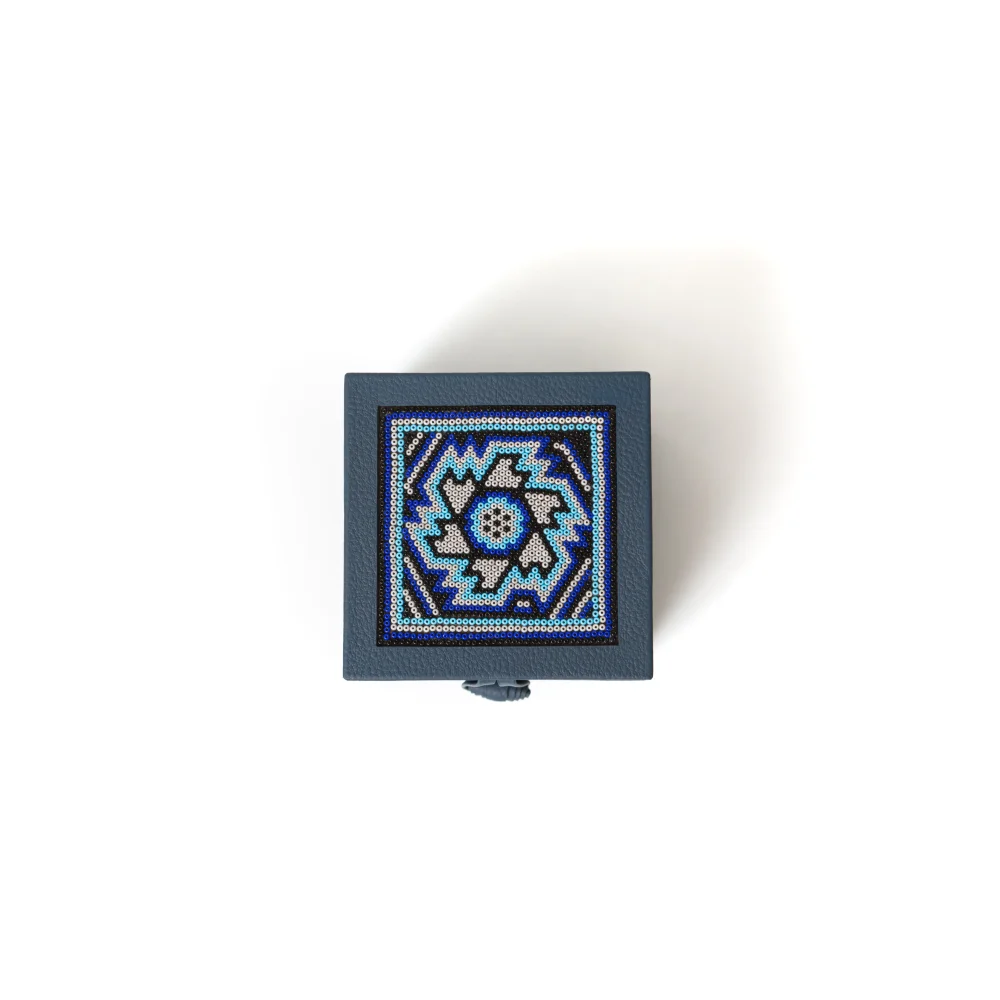 Caja de Té Nudo 1 Div con Huichol - Té