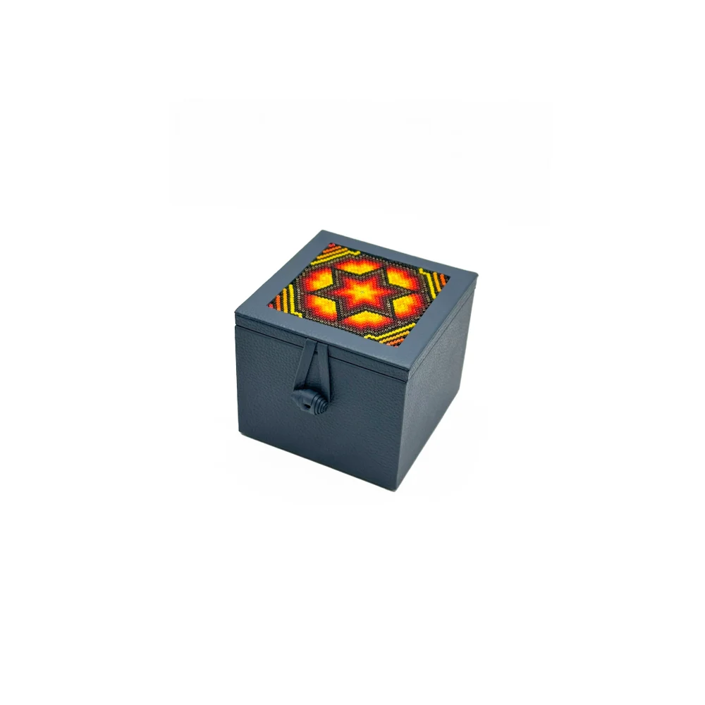 Caja de Té Nudo 1 Div con Huichol - Té