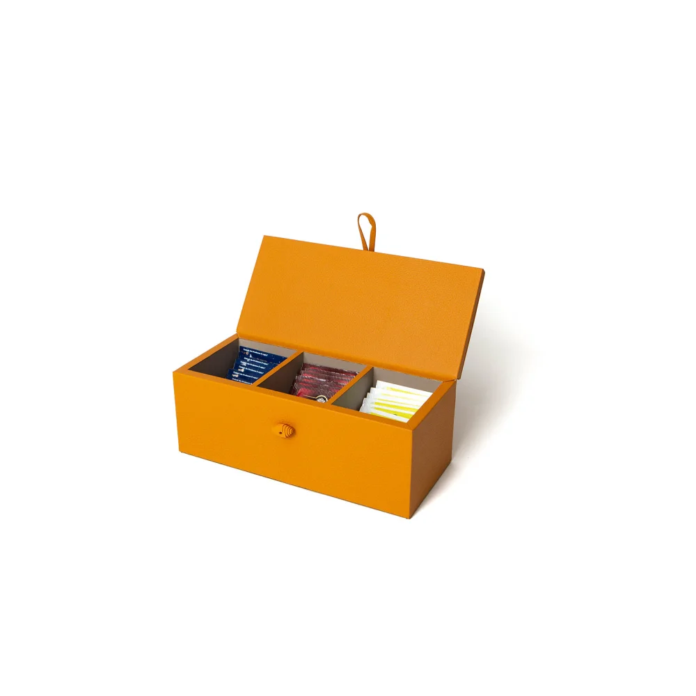 Caja de Te Nudo 3 Div con Huichol