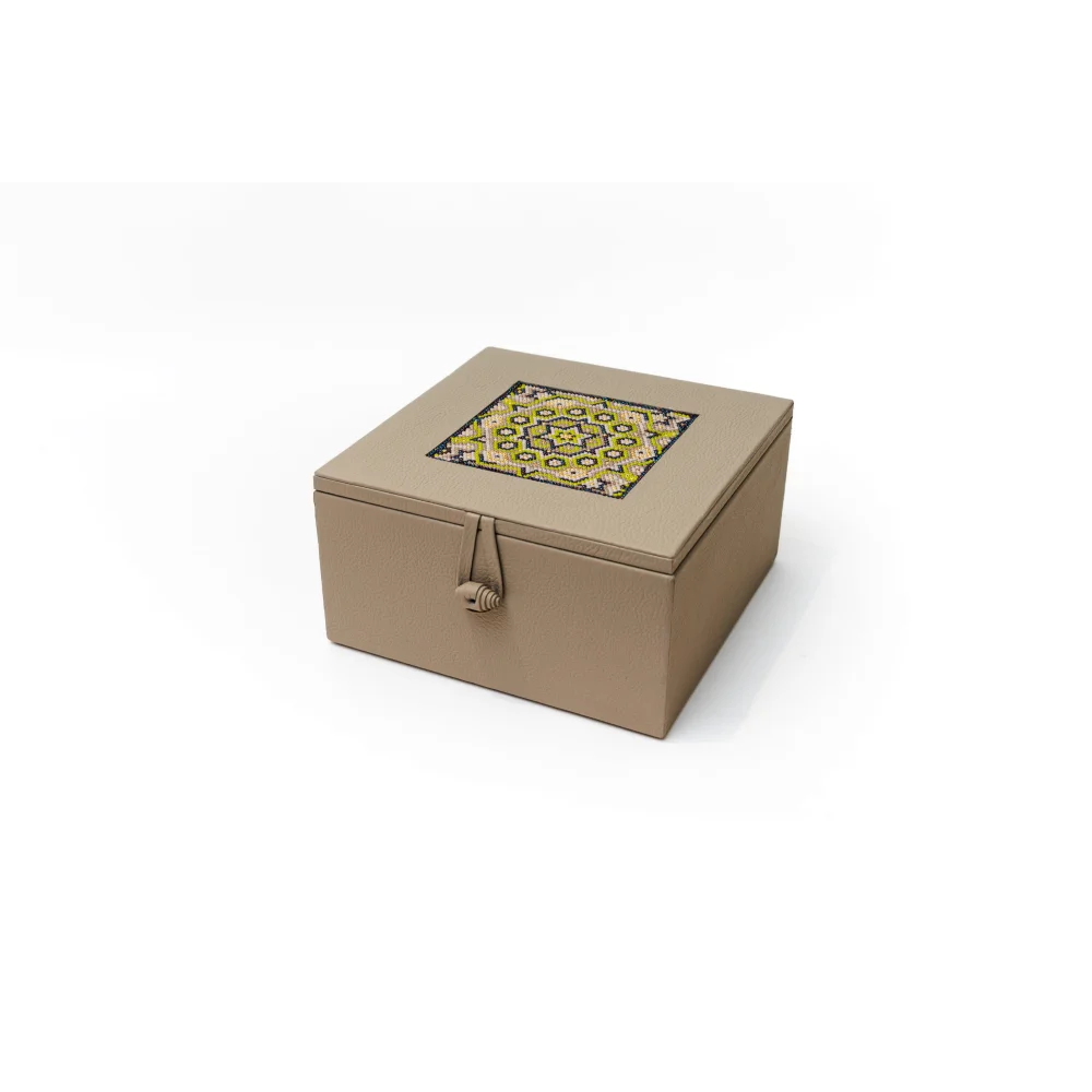 Caja de Té Nudo 4 Div con Huichol - Dove / Huichol - Té