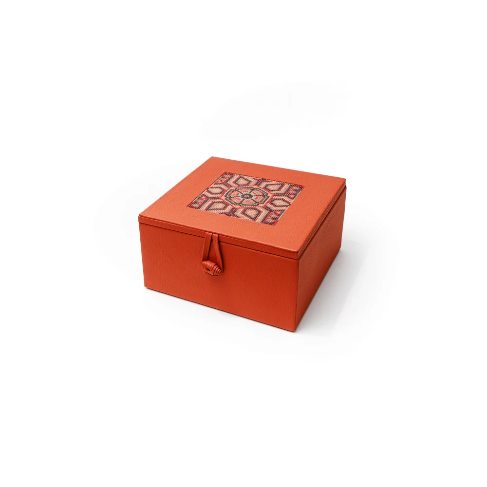 Caja de Té Nudo 4 Div con Huichol - Té