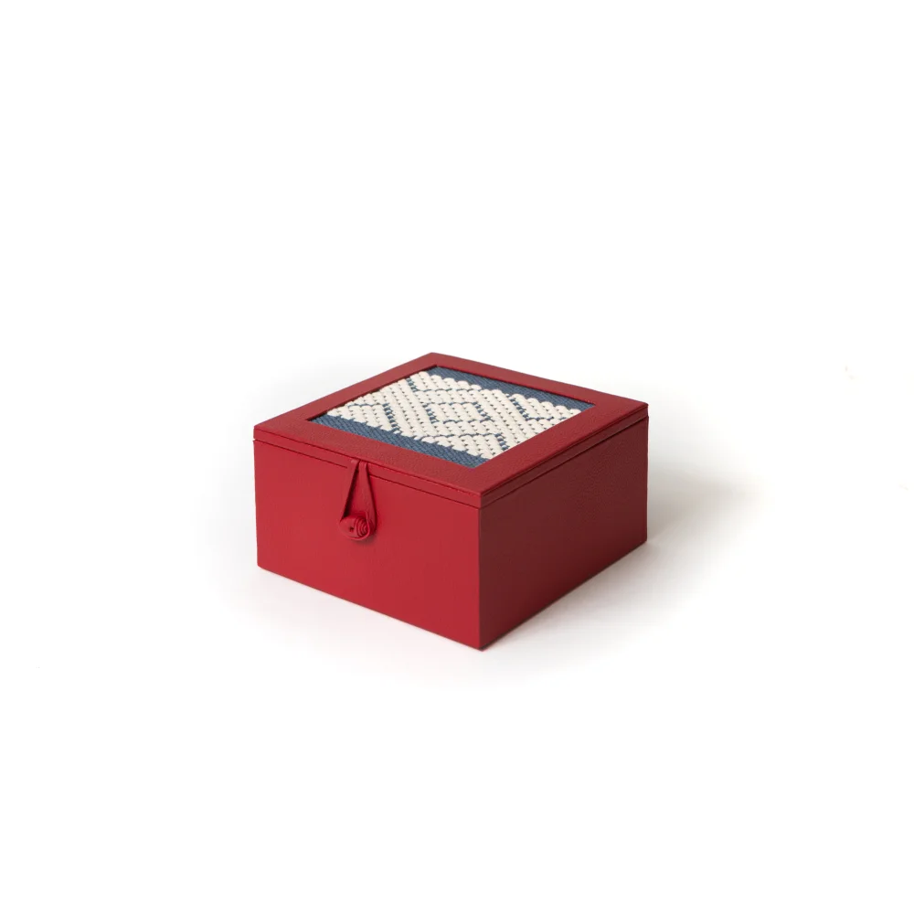 Caja de Te Nudo 4 Div con Telar - Té