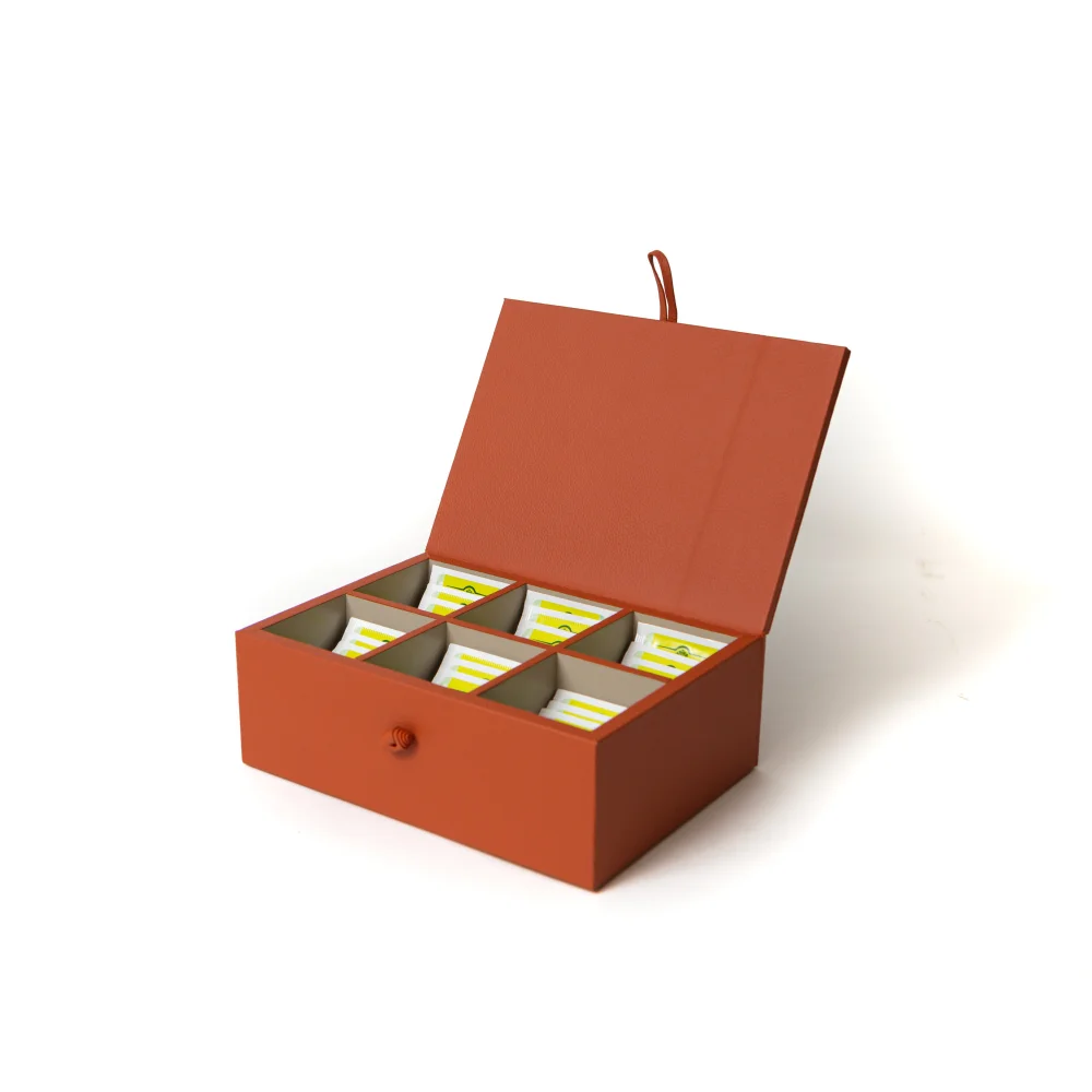Caja de Te Nudo 6 Div con Telar - Té