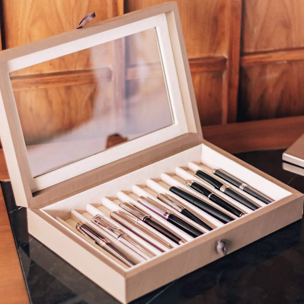 Caja Plumas Sencilla Nudo - Oficina