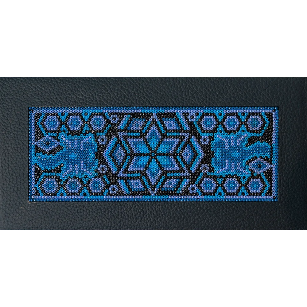 Caja Rectangular Mediana con Huichol