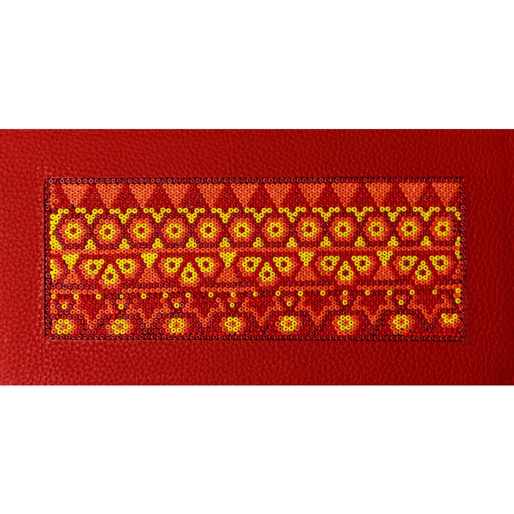 Caja Rectangular Mediana con Huichol