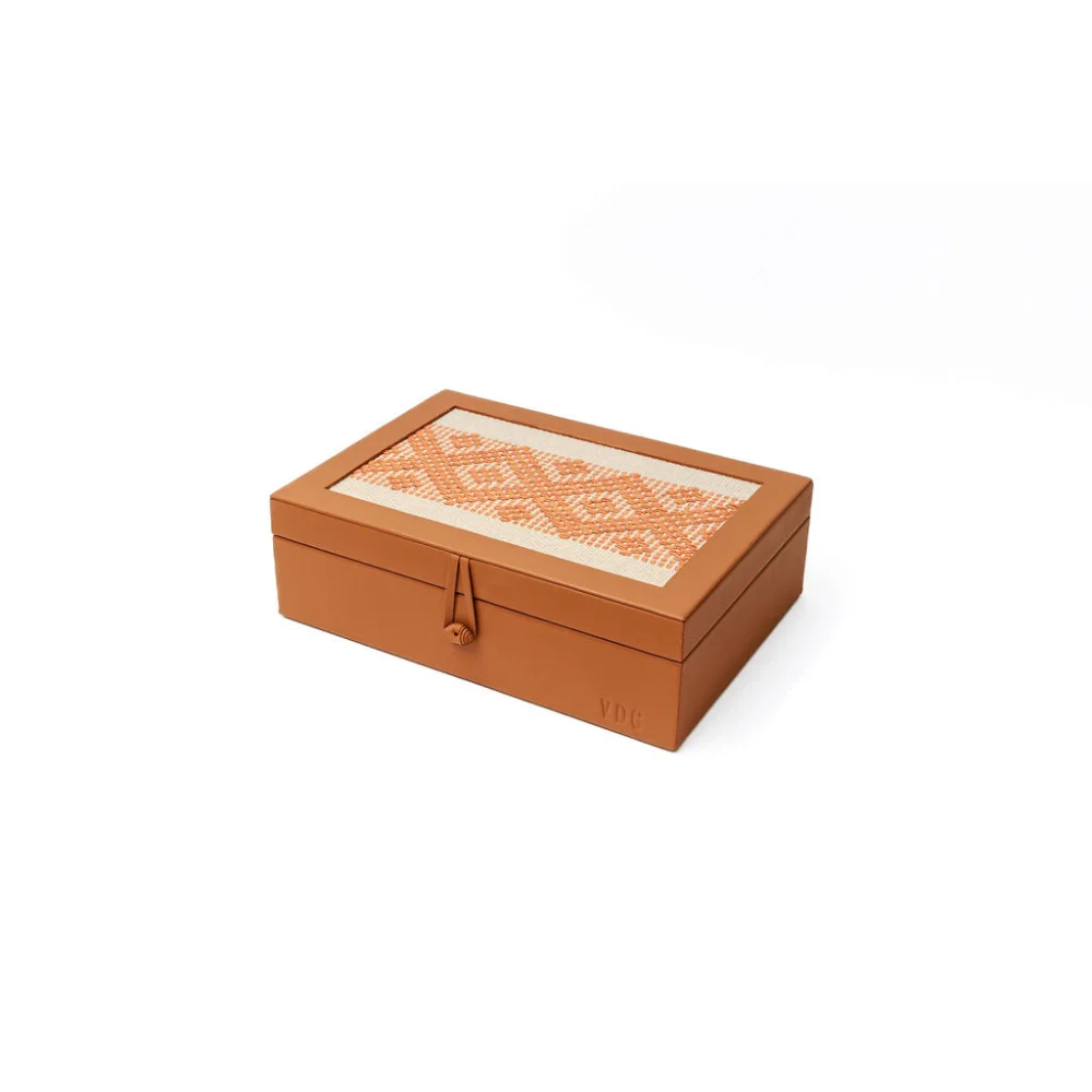 Joyero Grande con Telar - Telar / Terracota - Joyero