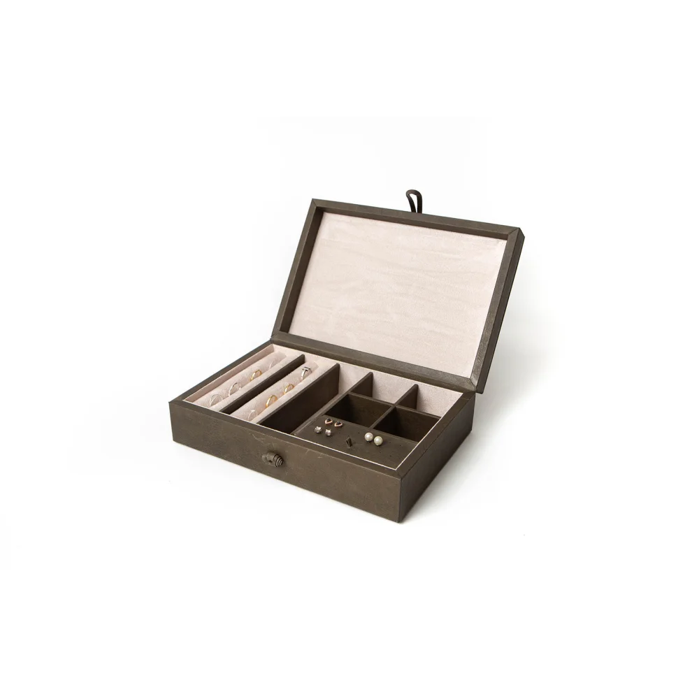 Joyero Mediano con Huichol - Joyero