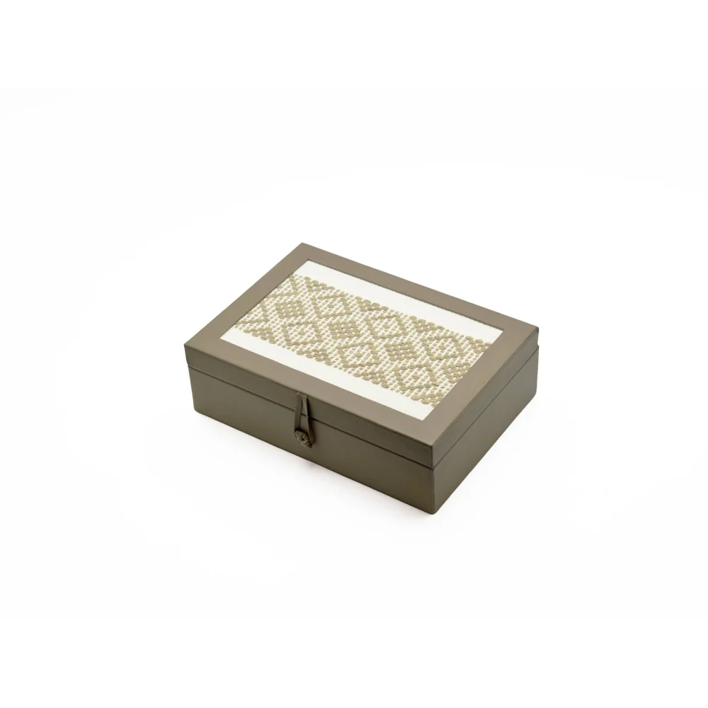 Joyero Mediano con Telar - Dove - Joyero