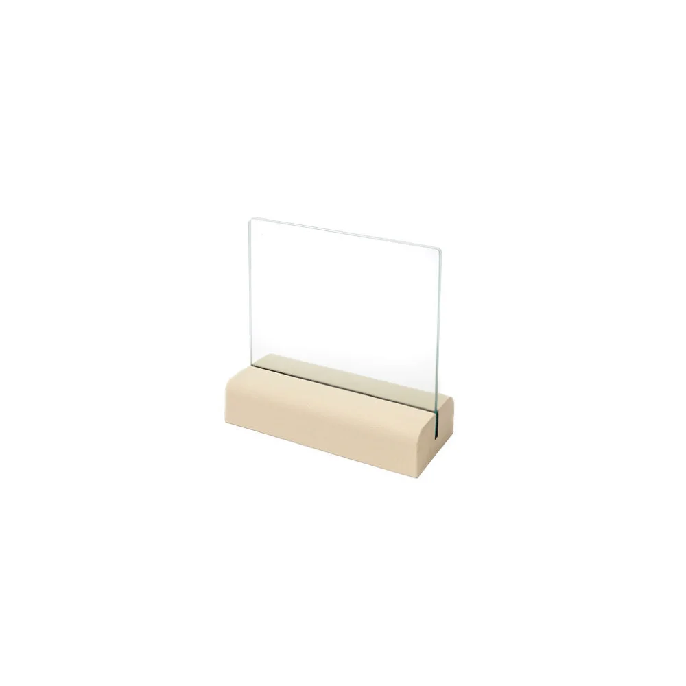 Marco Vidrio Horizontal - 5 x 7 in / Marfil - Marcos