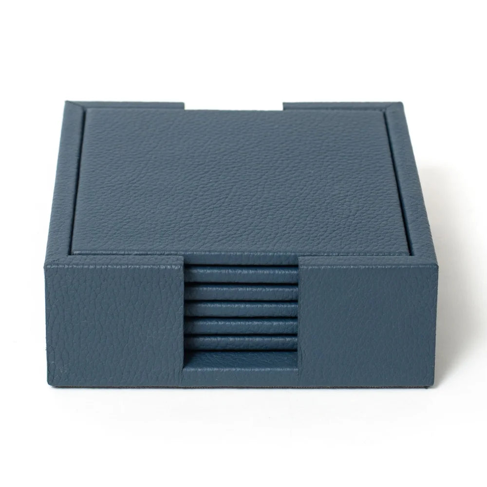 Portavasos Cuadrado - Azul Talavera - Portavasos