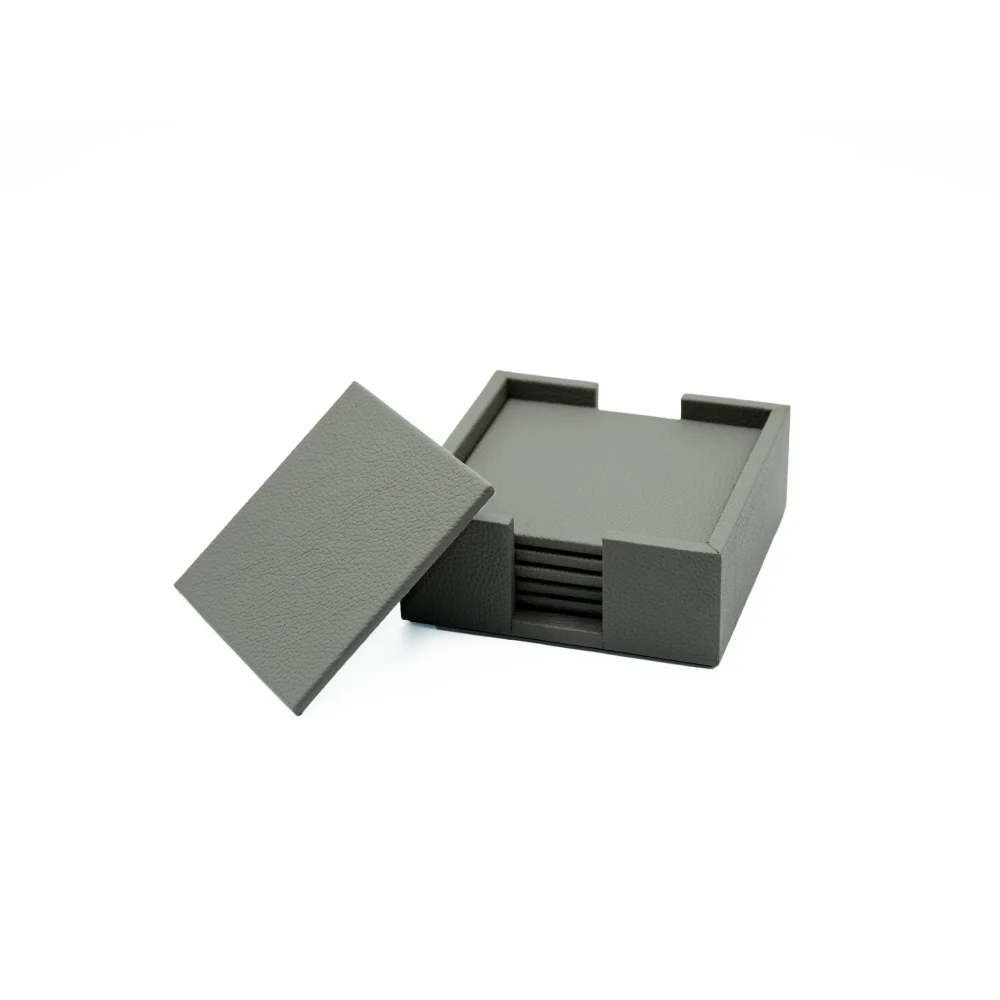 Portavasos Cuadrado - Gris Medio - Portavasos