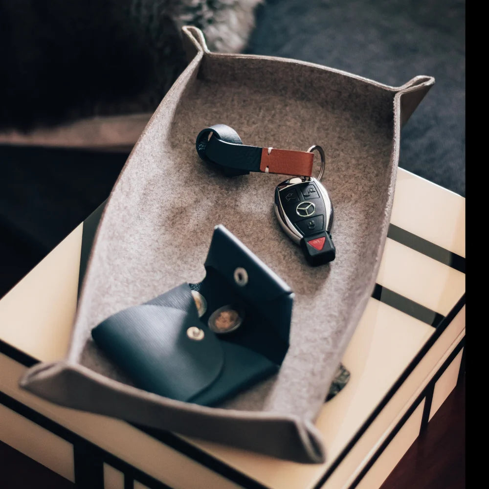 Tirabolsillo Rectangular con Paño de Lana - Tirabolsillos