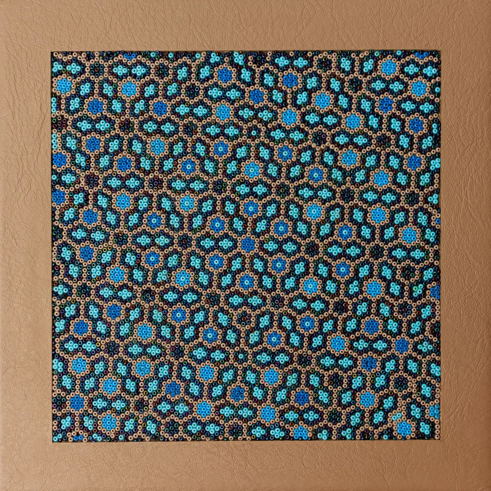 Caja Cuadrada Grande con Huichol