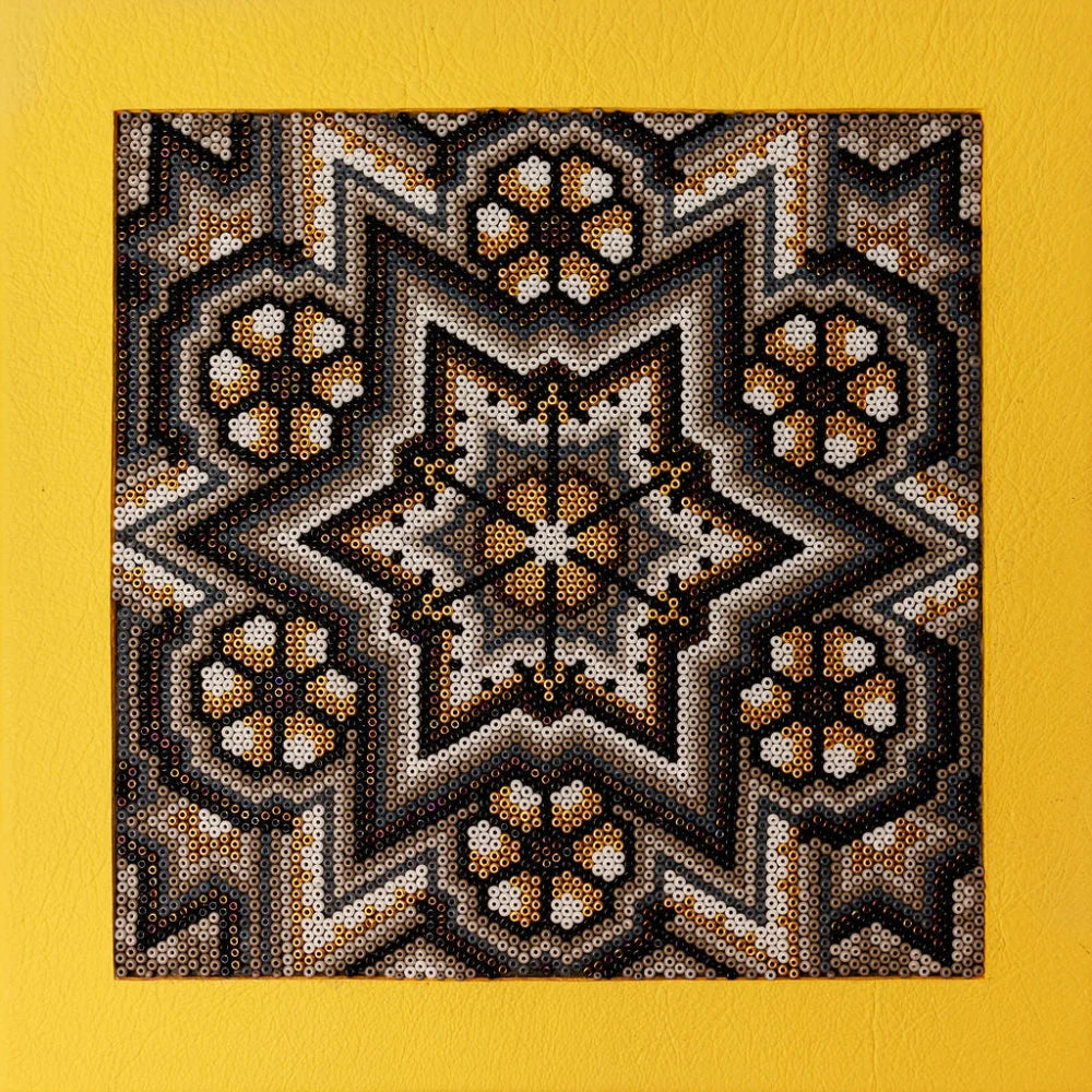 Caja de Nespresso 30 Capsulas Vertuo con Huichol - Amarillo Canario / Herraje - Té