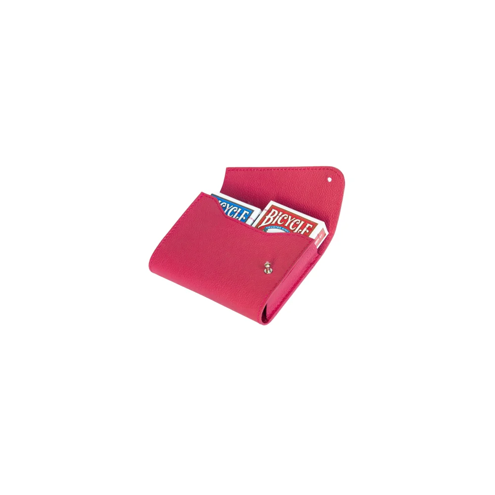 Estuche para 2 juegos de Cartas - Fucsia - Juegos